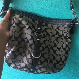 REAL MEDIUM COACH BAG